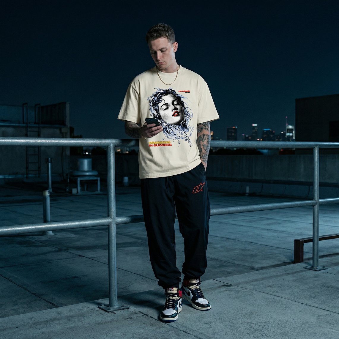 Outrank brand collection to match Air Jordan 1 Low OG 