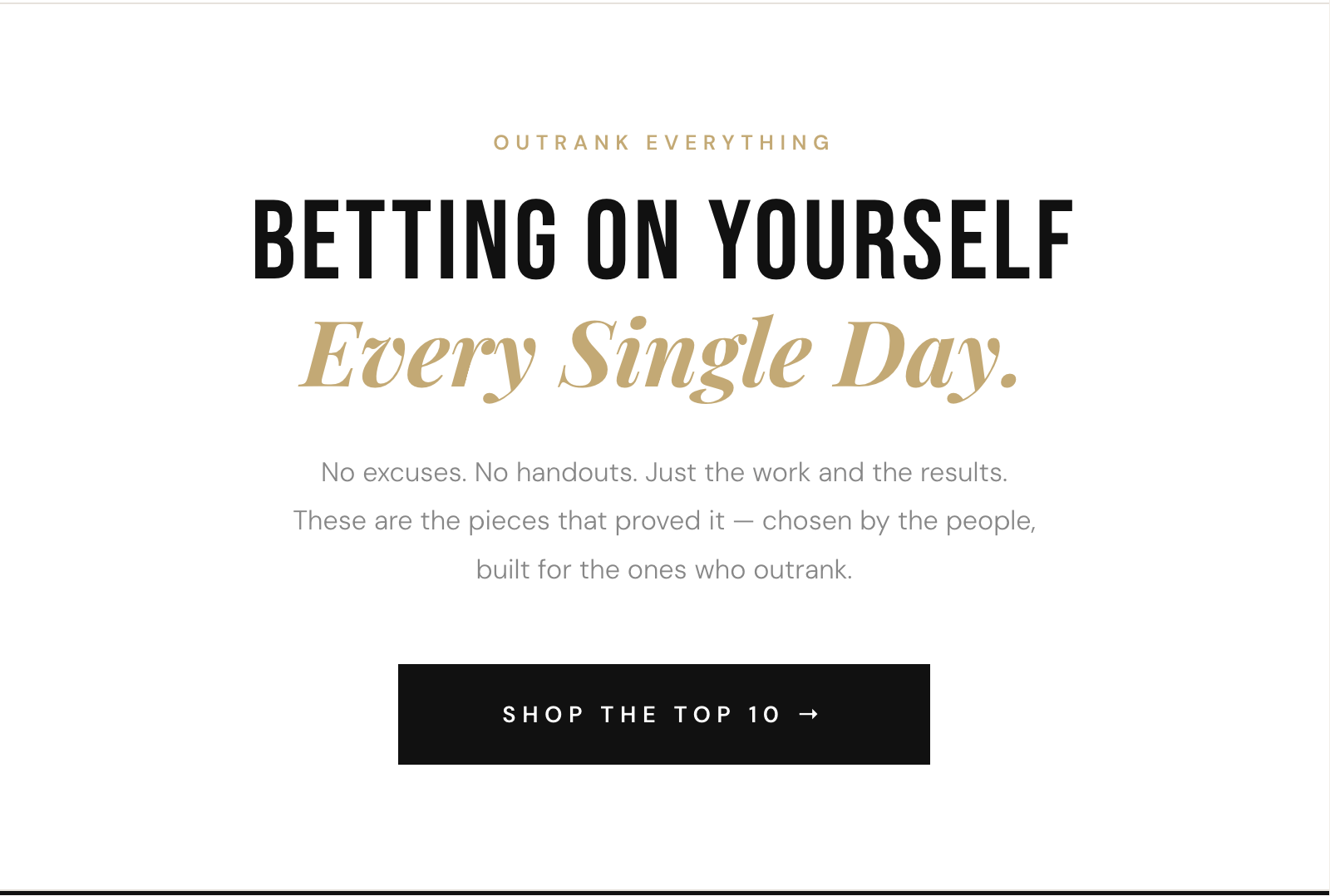 Outrank Brand BEST SELLERS