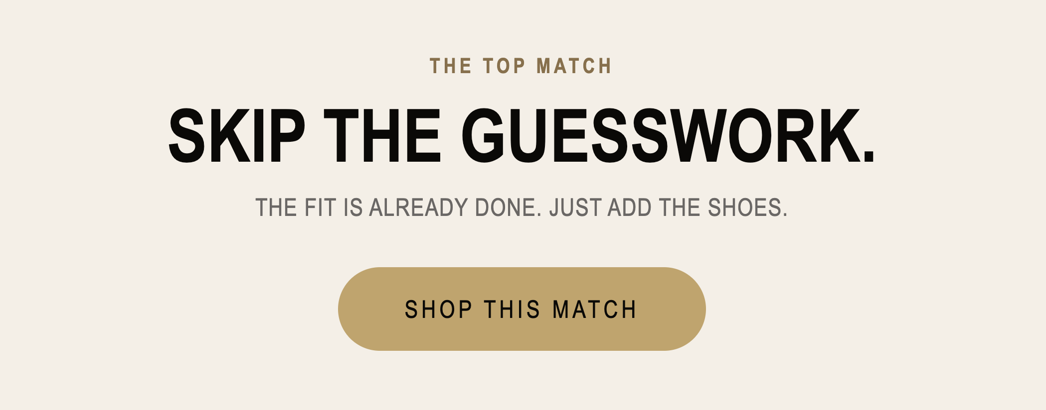 Outrank Brand Mocha Match Collection