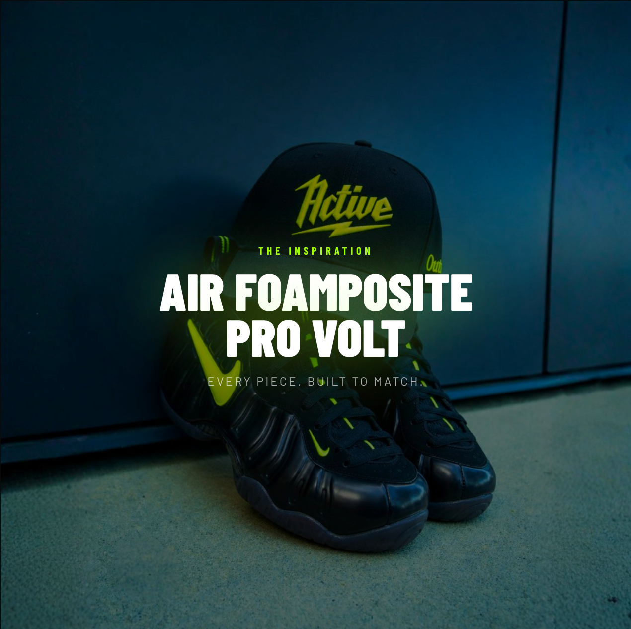 Outrank Brand Collection to match FOAMPOSITE VOLT