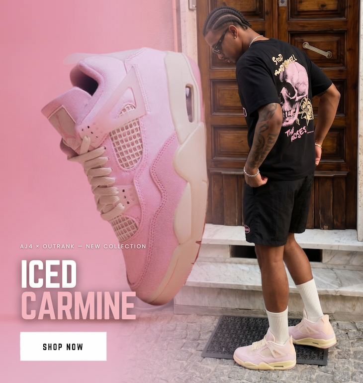 Outrank Brand Collection to match AJ4 Iced Carmine