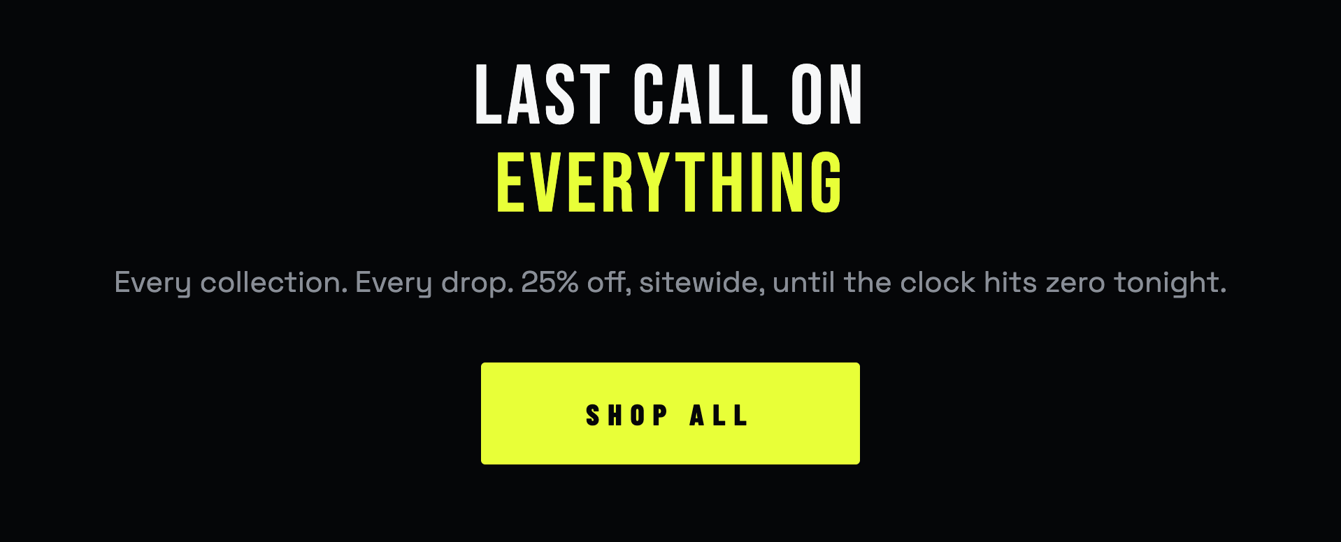 Outrank Brand Father's Day Weekend Sale