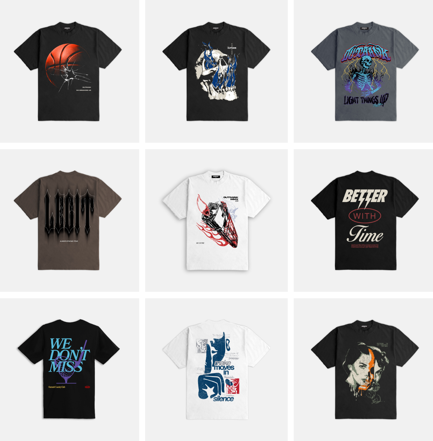 Outrank brand collection to match Air Jordan 1 Low OG 