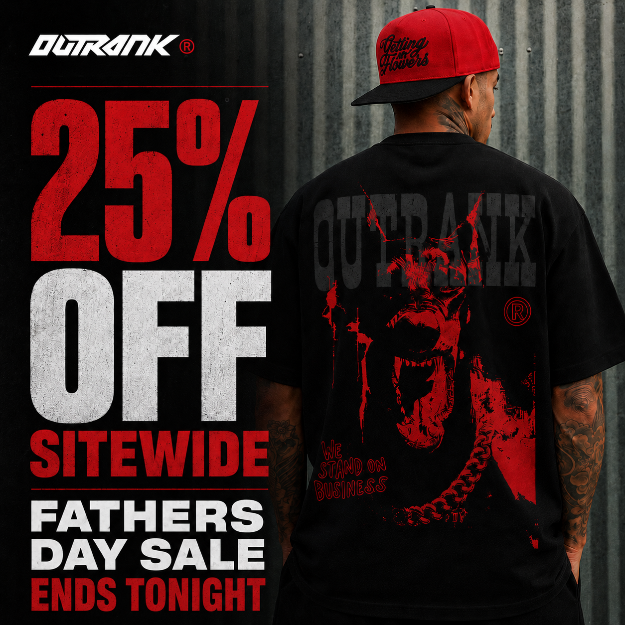 Outrank Brand Father's Day Weekend Sale