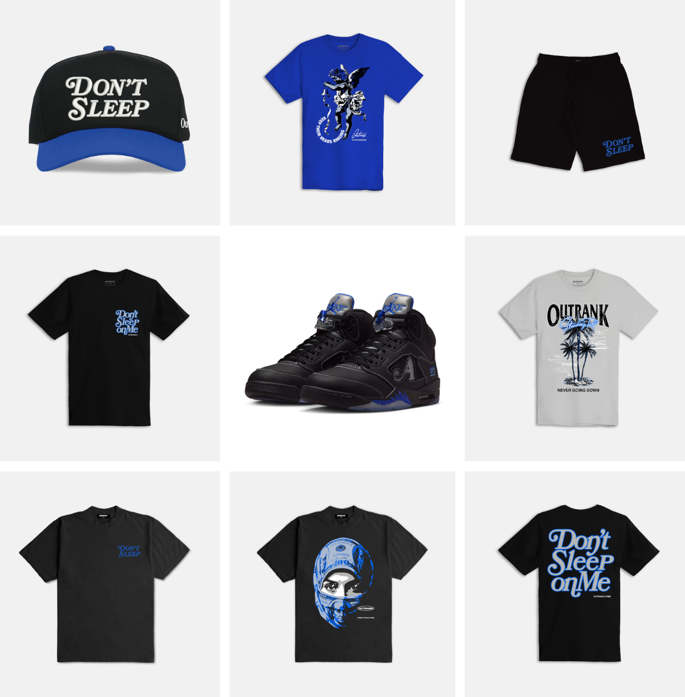 Outrank brand collection to match Air Jordan 1 Low OG 