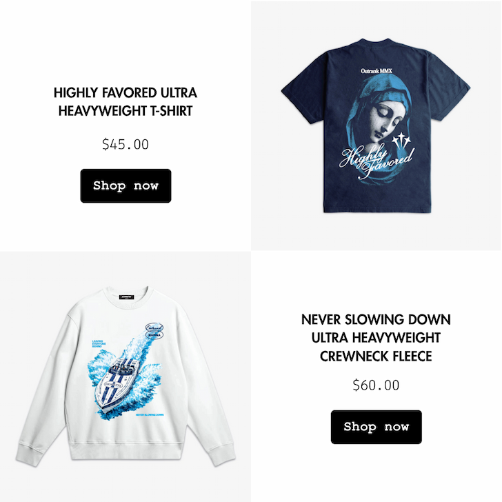 Outrank brand collection to match University Blue Foamposite