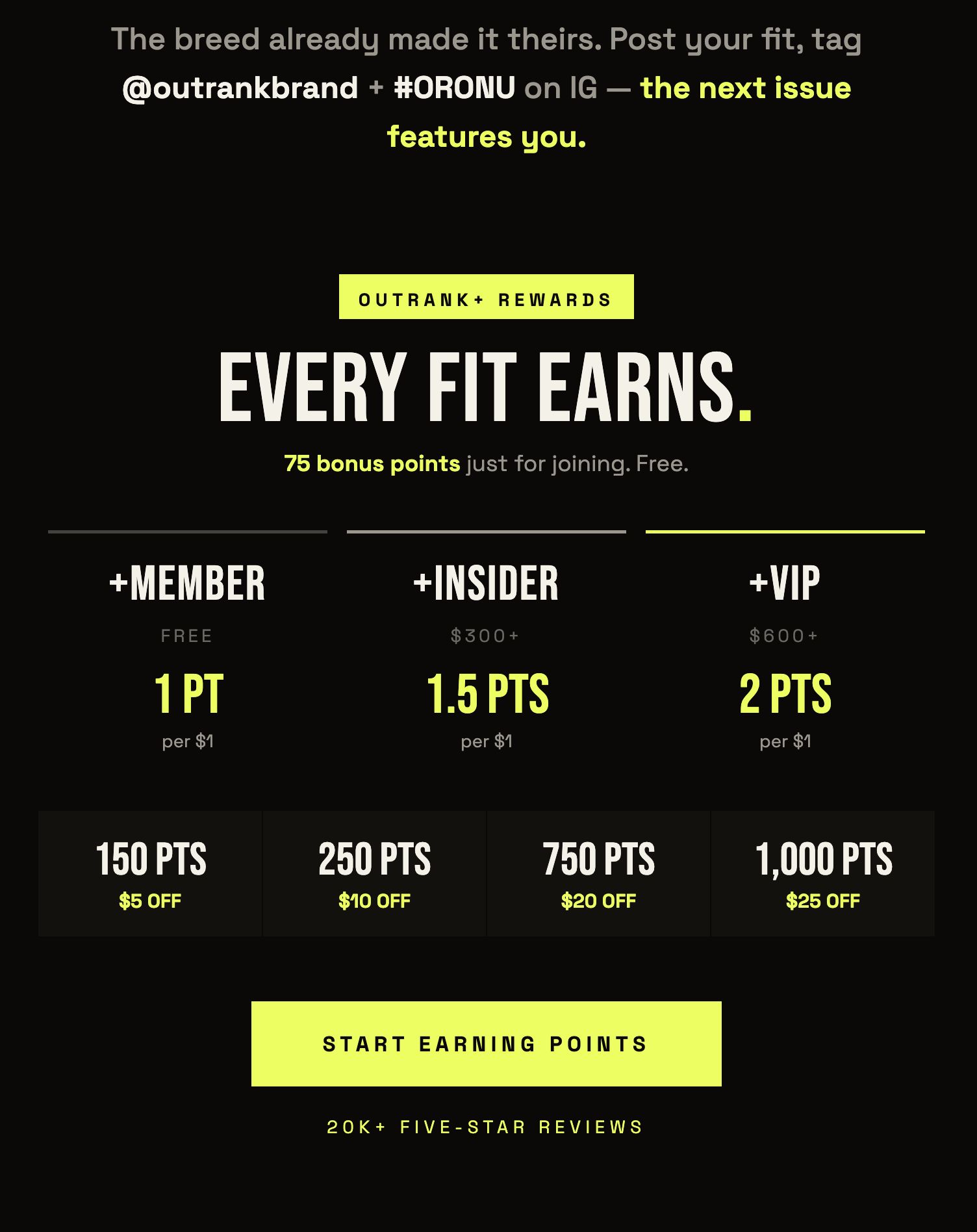Outrank+ REWARDS