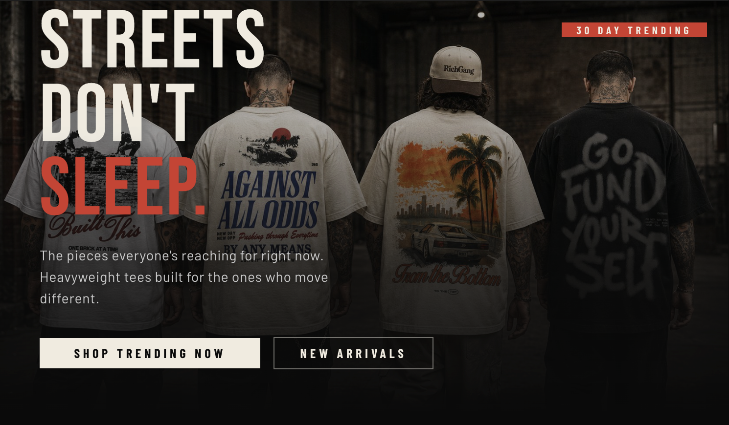 Outrank Brand BLOODLINE COLLECTION