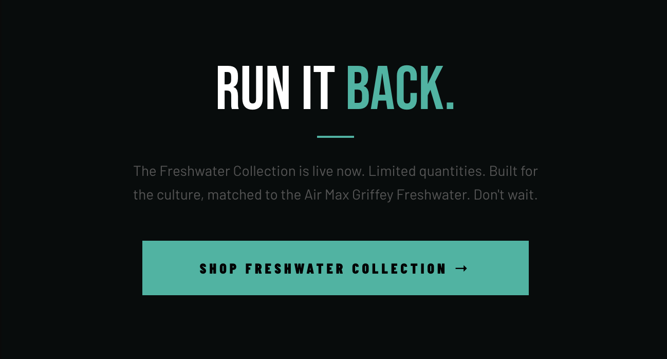 Outrank Brand Collection to match GRIFFEY FRESHWATER