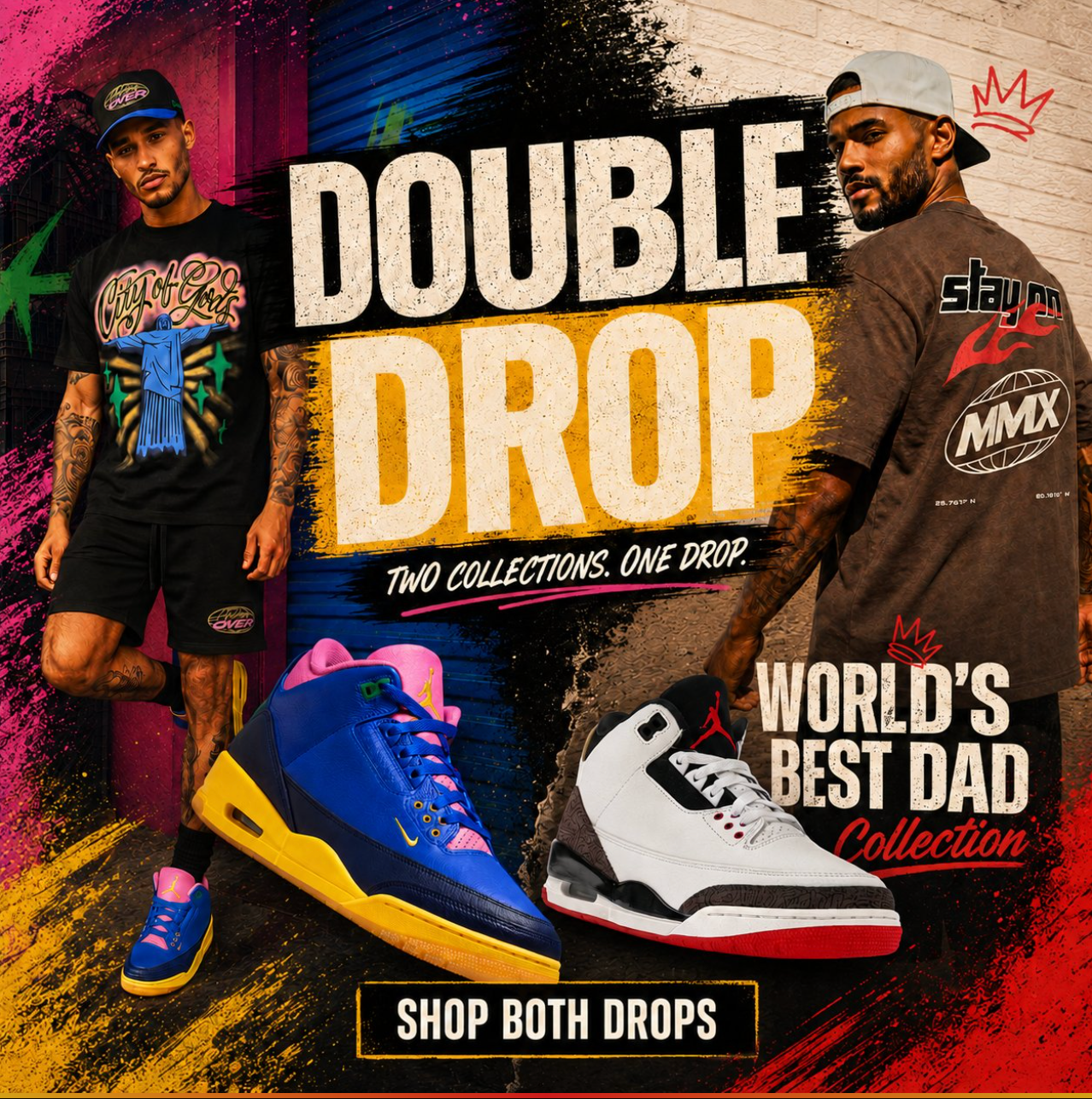 Outrank Brand Collection to match AJ3 BRAZIL & AJ3 WORLD'S BEST DAD