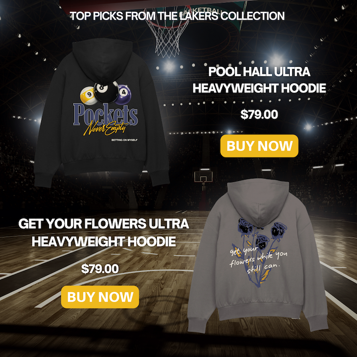 Outrank brand collection to match Air Jordan 4 Lakers