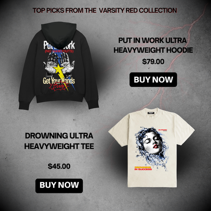 Outrank brand collection to match Air Jordan 1 Fragment x Union