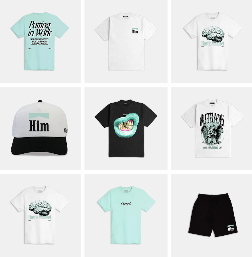 Outrank brand collection to match Air Jordan 1 Low OG 