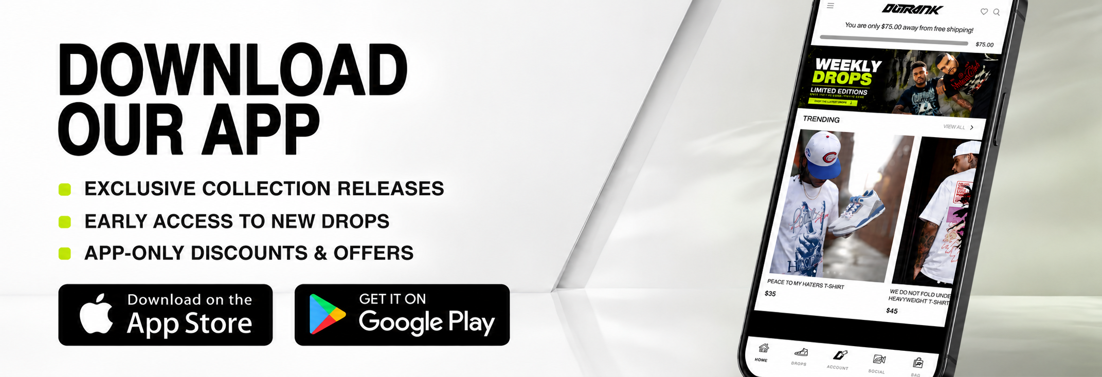 Click to download our mobile app