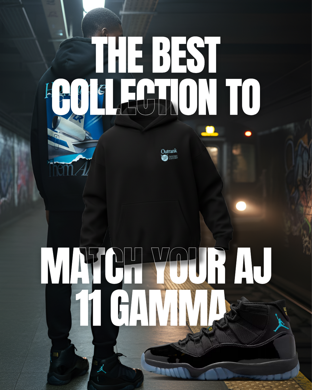 Outrank brand collection to match Air Jordan 1 Low OG 