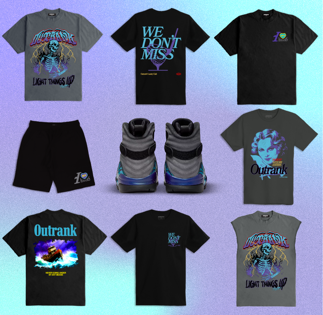 Outrank brand collection to match Air Jordan 1 Low OG 