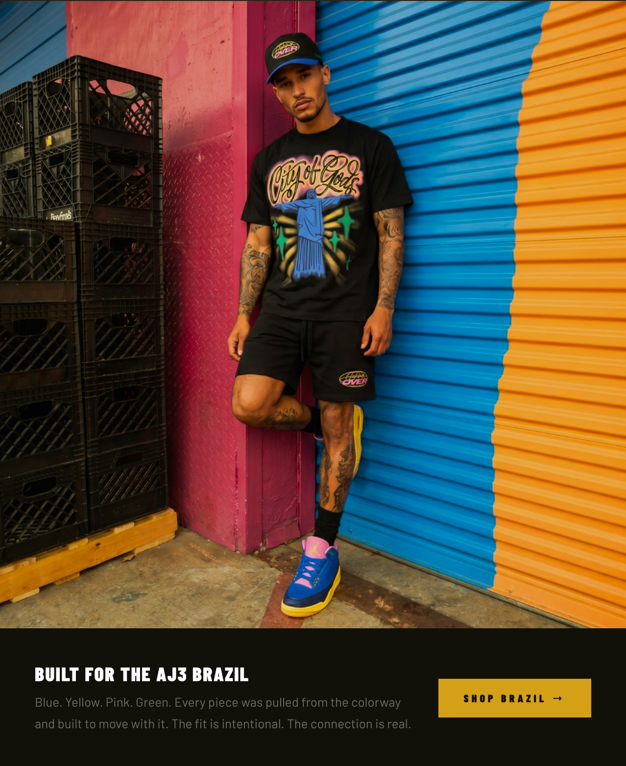 Outrank Brand Collection to match AJ3 BRAZIL