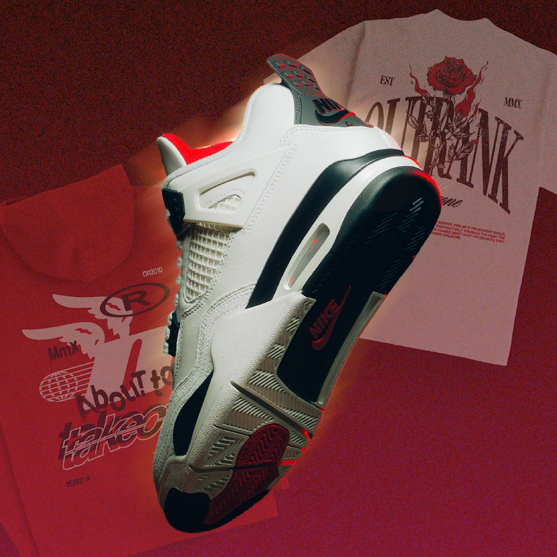 Outrank brand collection to match Air Jordan 1 Low OG 