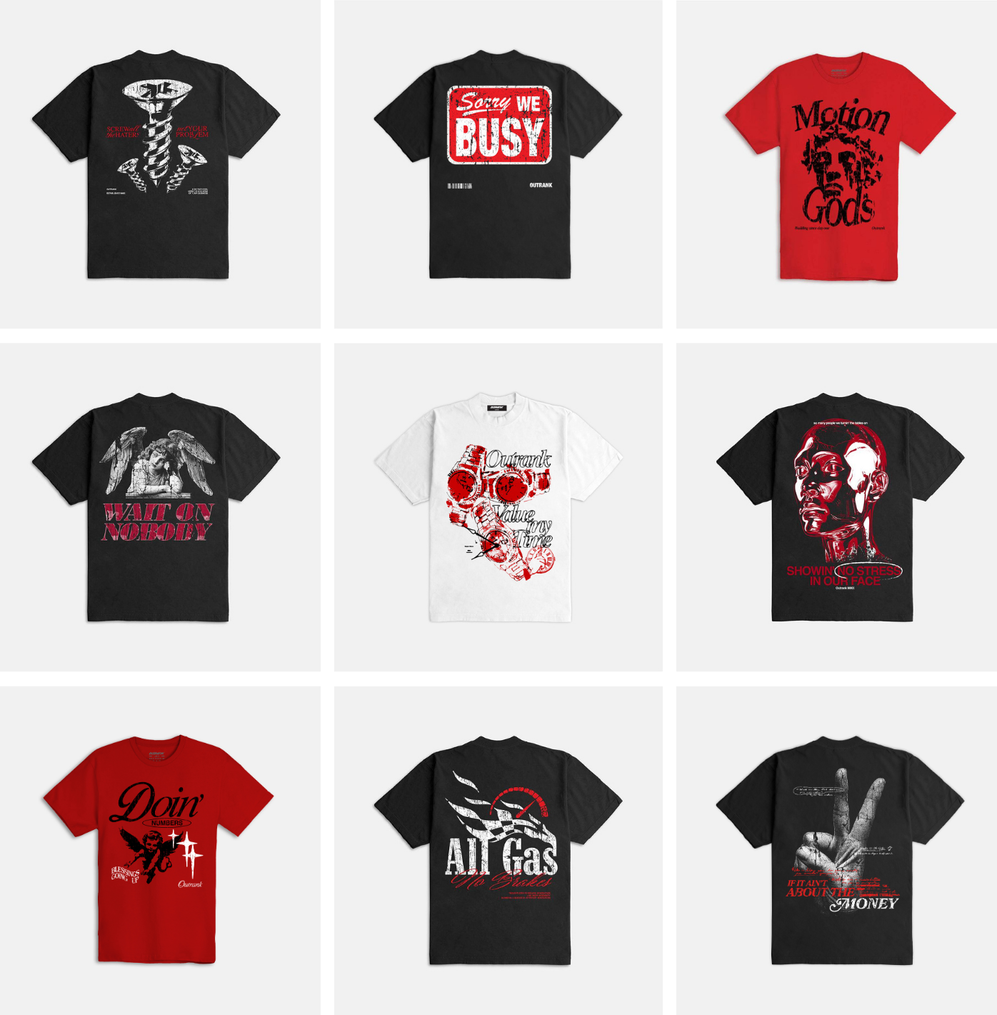 Outrank brand collection to match Air Jordan 1 Low OG 