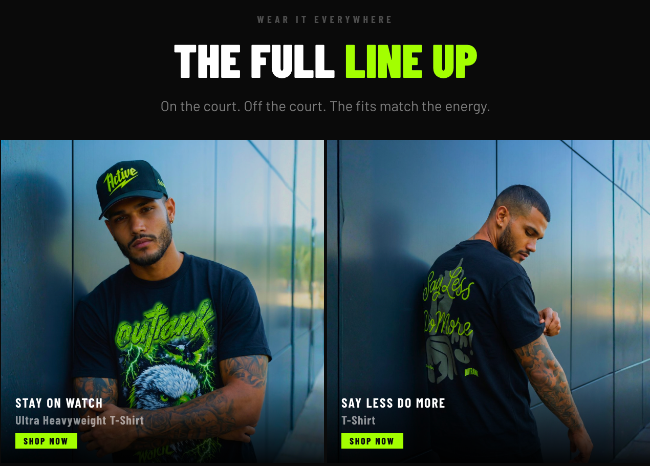 Outrank Brand Collection to match FOAMPOSITE VOLT