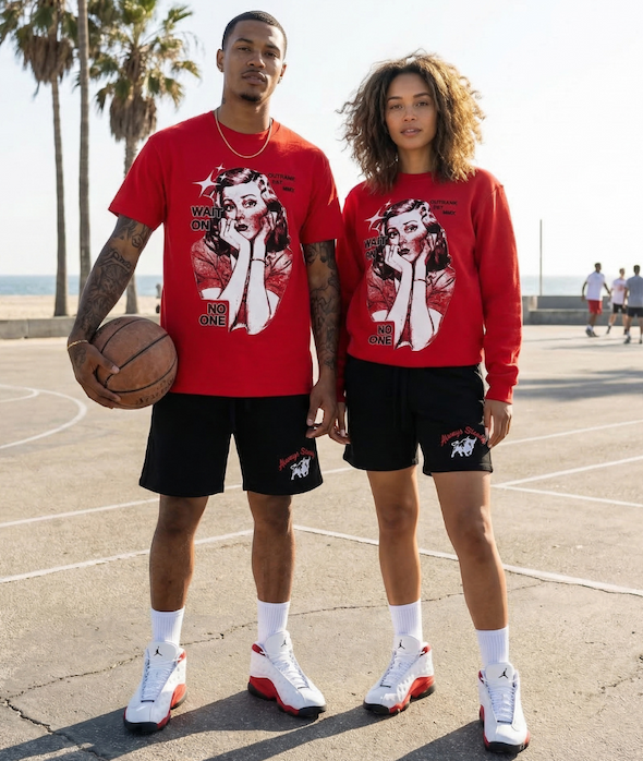 Outrank brand collection to match Air Jordan 13 Chicago