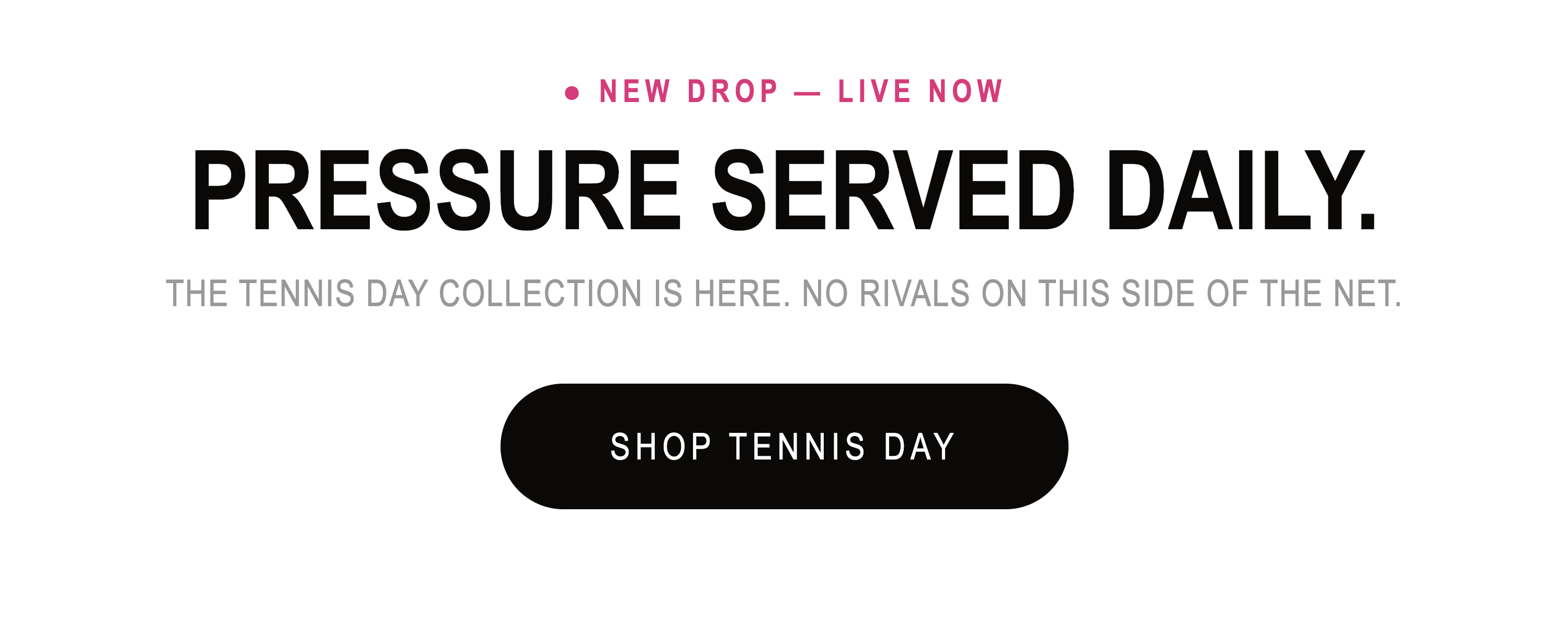 SHOP TENNIS DAY