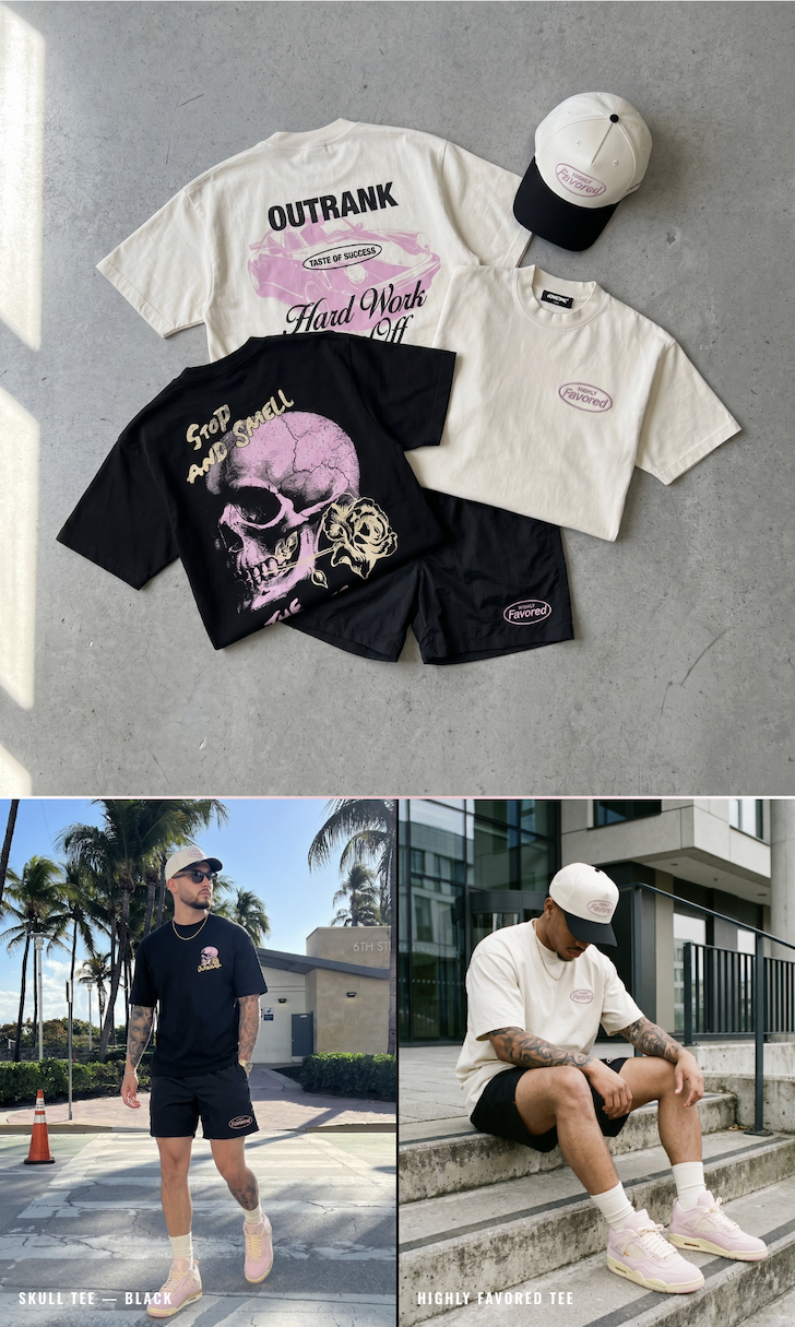 Outrank Brand Collection to match AJ4 Iced Carmine