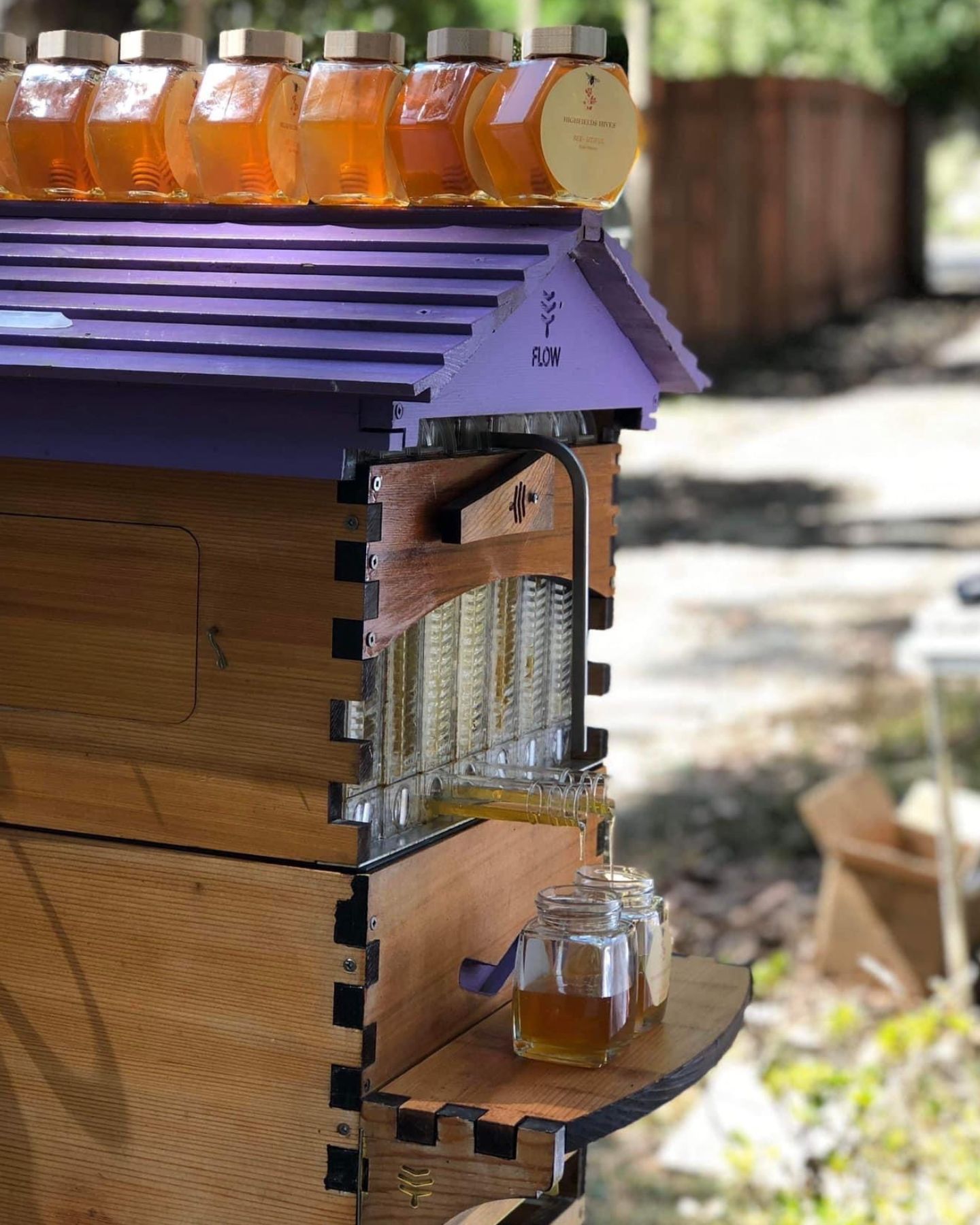 How many bees does it take to produce 1 teaspoon of honey? Flow Hive