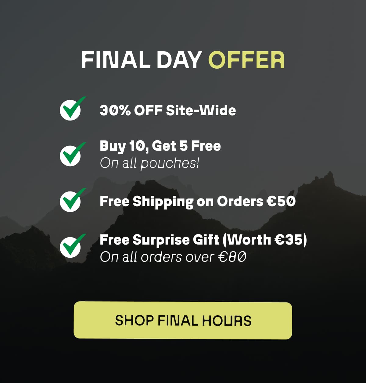 Final Day Offer