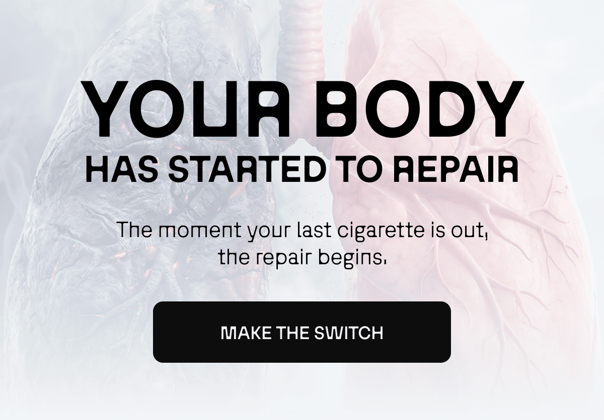 Your body has started to repair