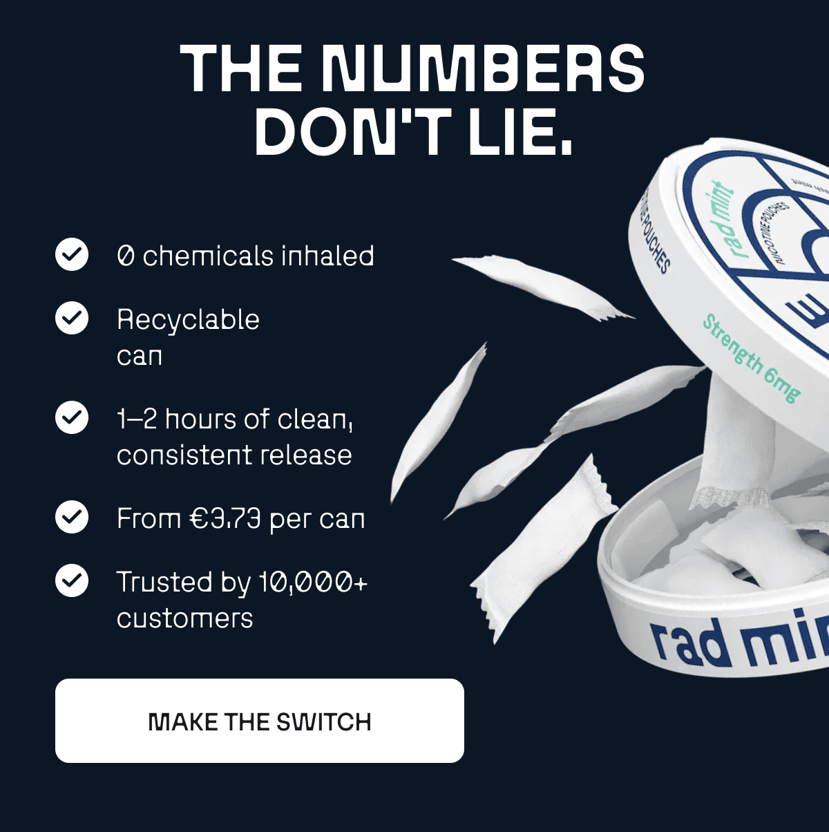 the numbers don't lie