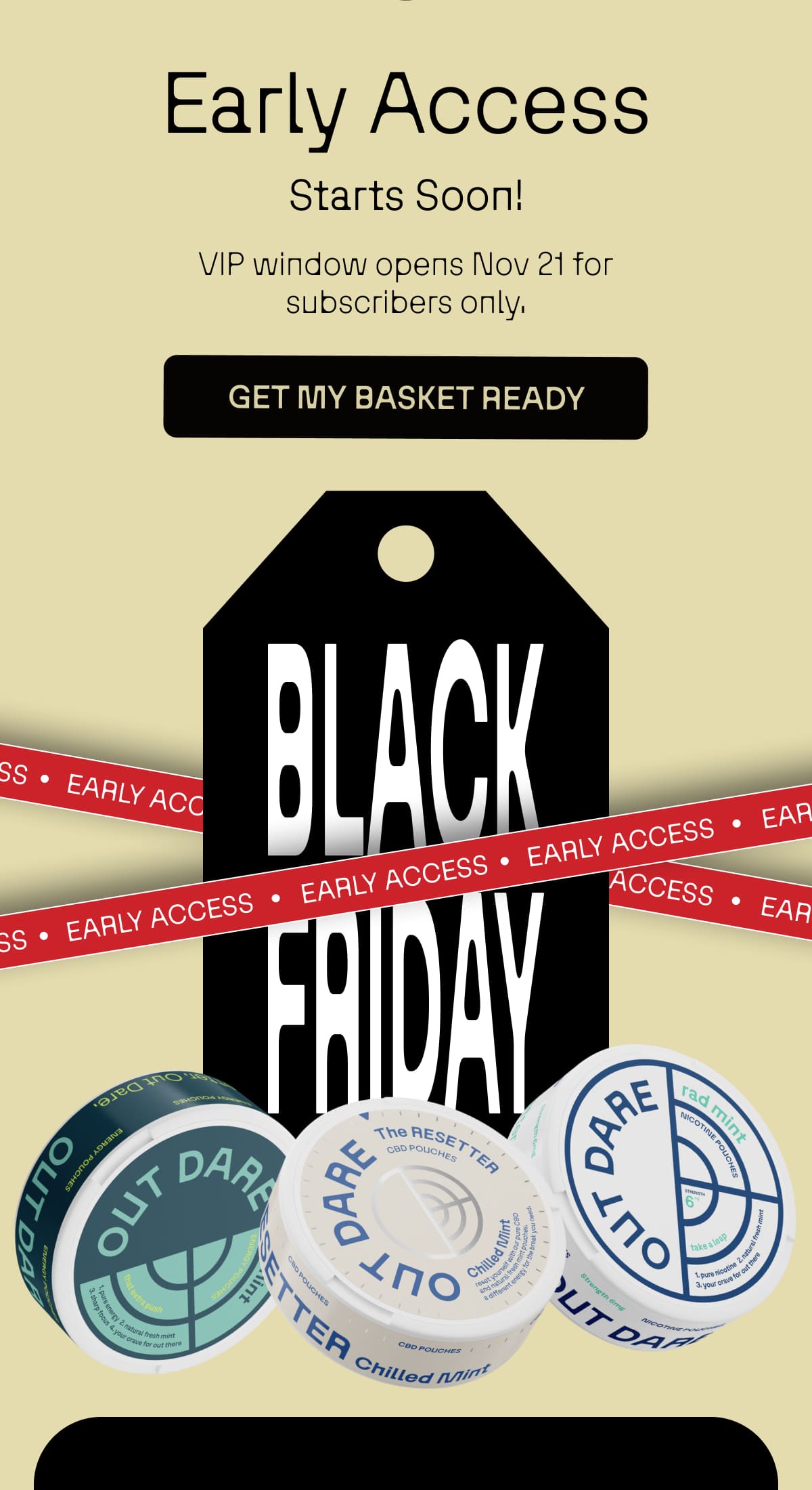 Early Access Start Soon!