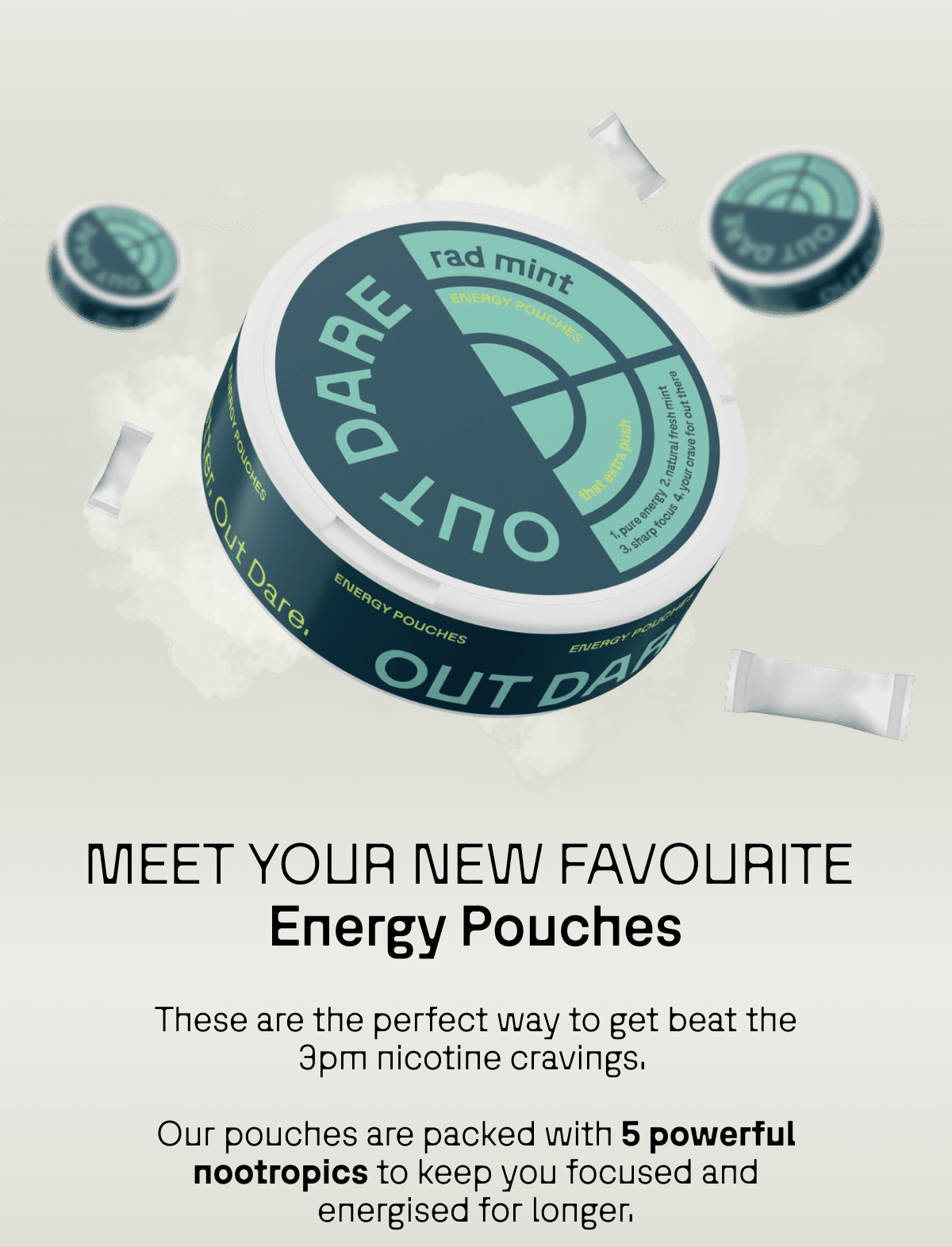 Beat the 3pm nicotine cravings with these energy pouches