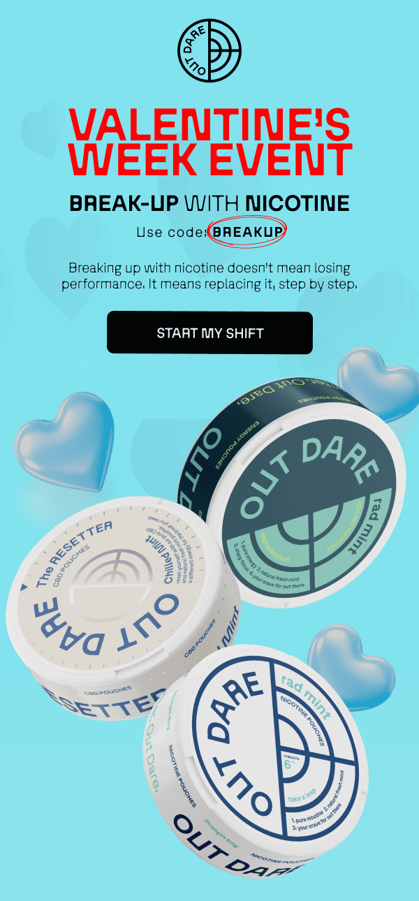 VALENTINE’S WEEK EVENT: BREAK-UP WITH NICOTINE