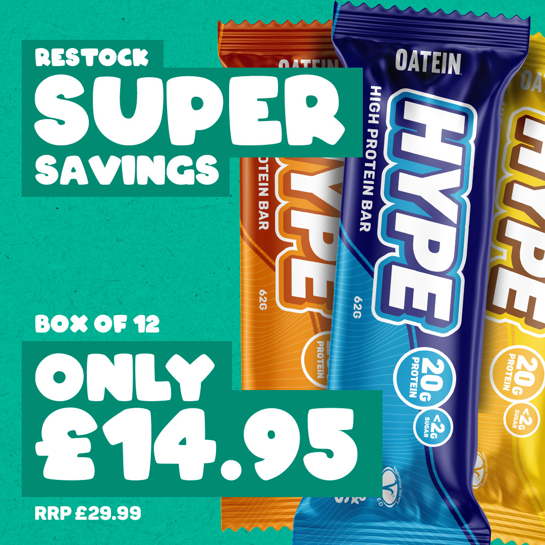 Restock Super Savings 💪 Hype Only £14.95! Oatein