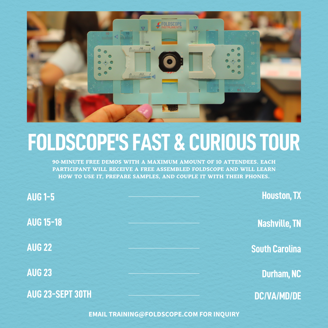 Foldscope Fast & Curious Tour