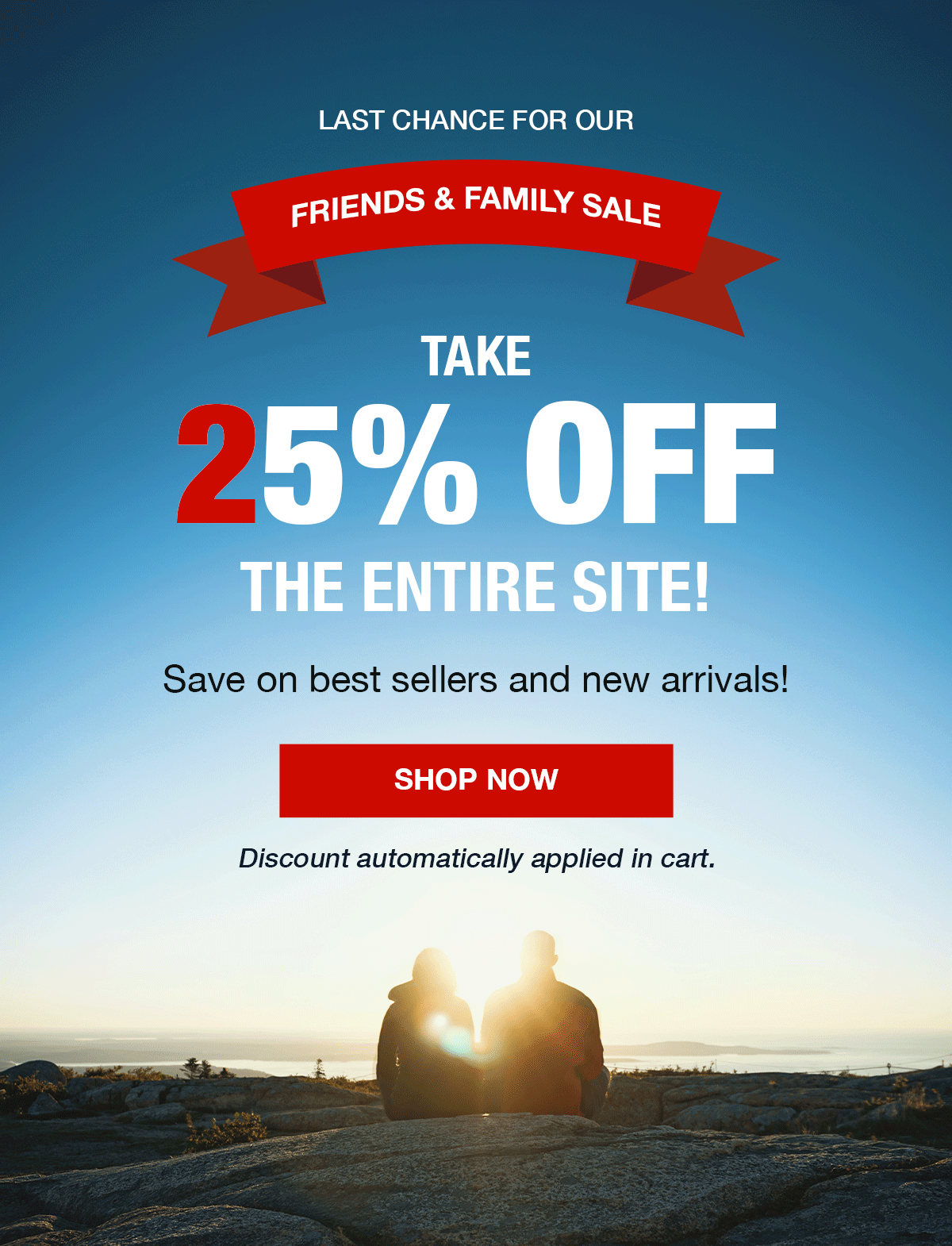 Our Friends & Family Event Ends Today... Avalanche Outdoor Supply Co.