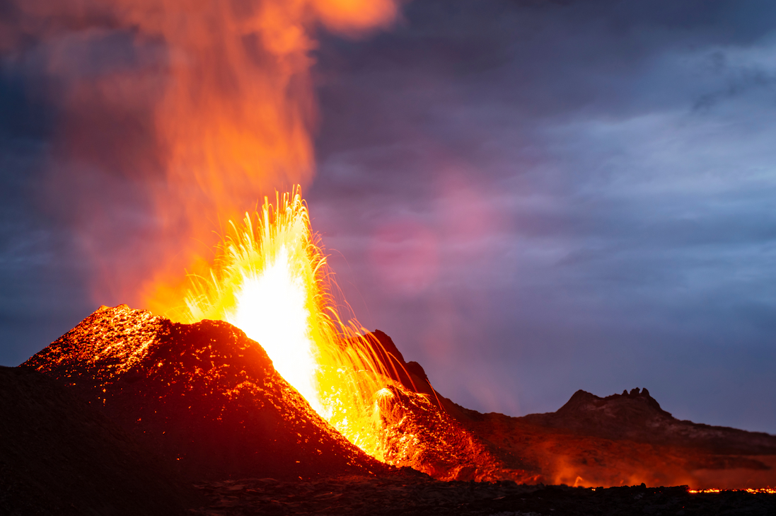 Iceland Volcano