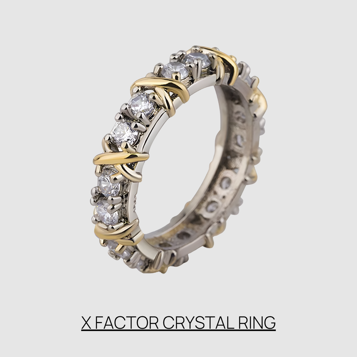 X Factor Crystal Ring