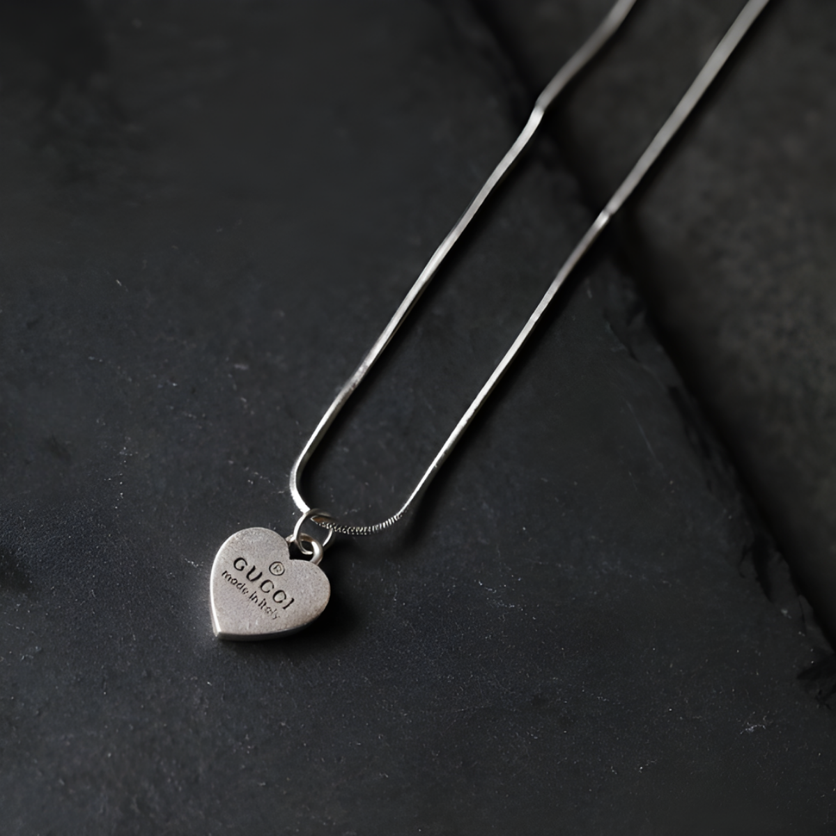 Silver Vain Necklace