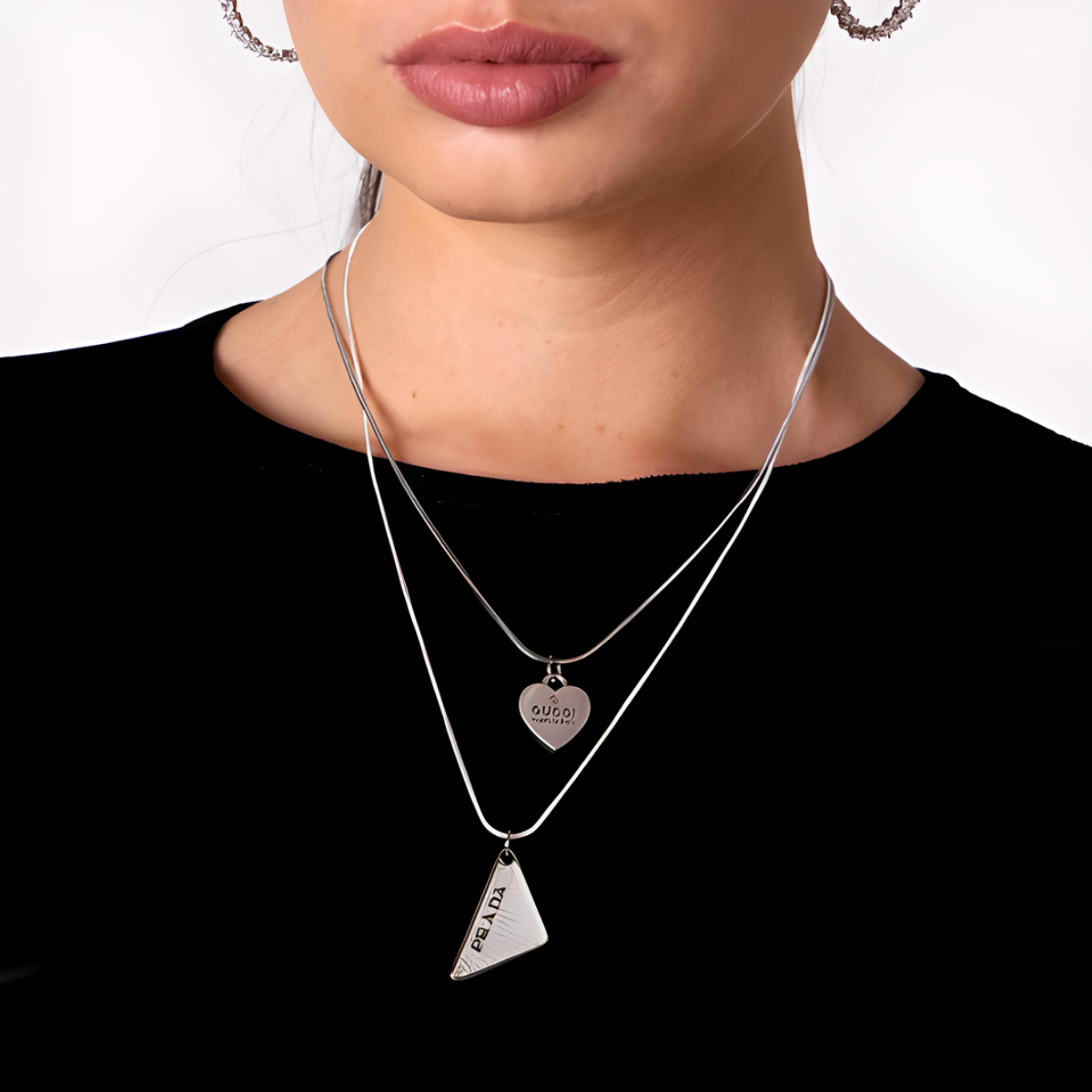 Silver Vain Necklace