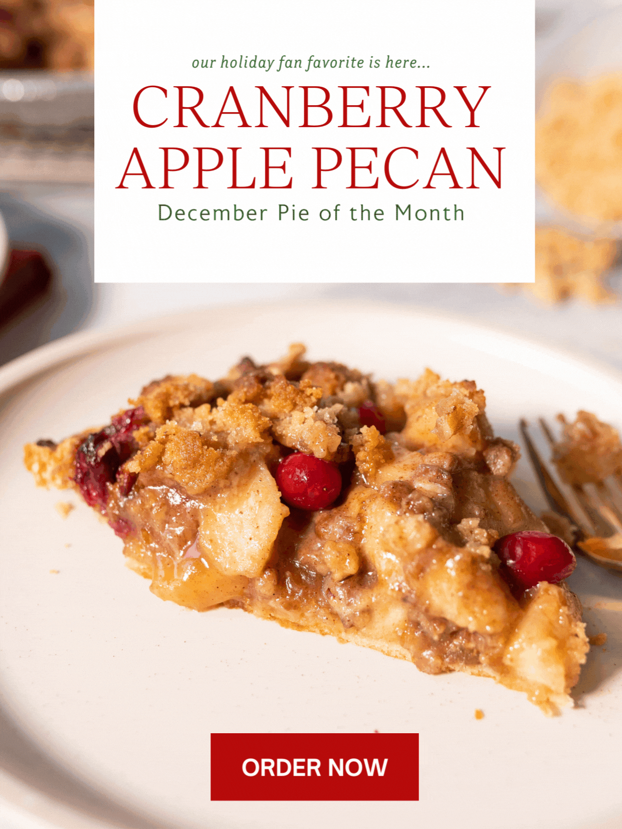 Introducing...the MOST Festive Pie Ever 🎄 Southern Baked Pie Company