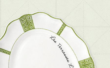 Le Potager du Roi Les Terrasses Large Serving Platter