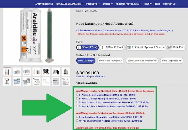arrow effortless accessory picker image