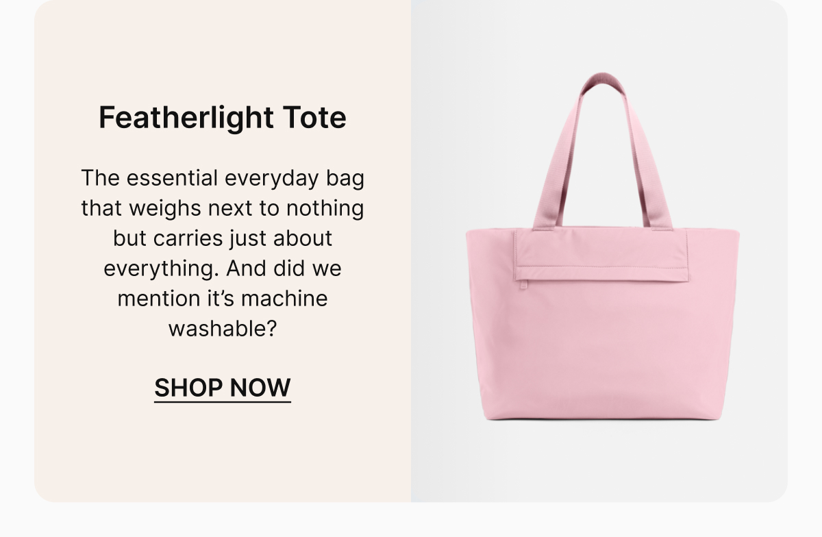 Featherlight Tote
