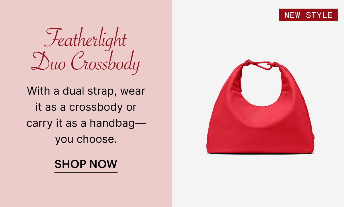 Featherlight Duo Crossbody