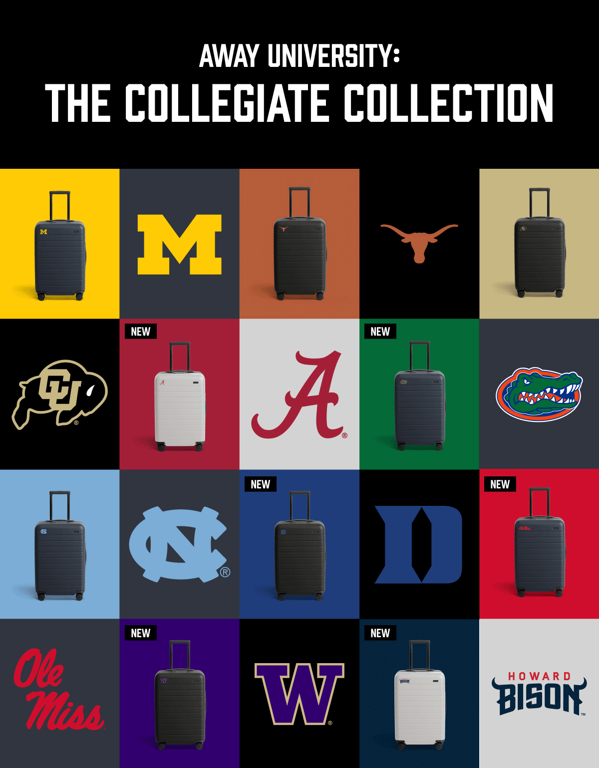 Away University: The Collegiate Collection