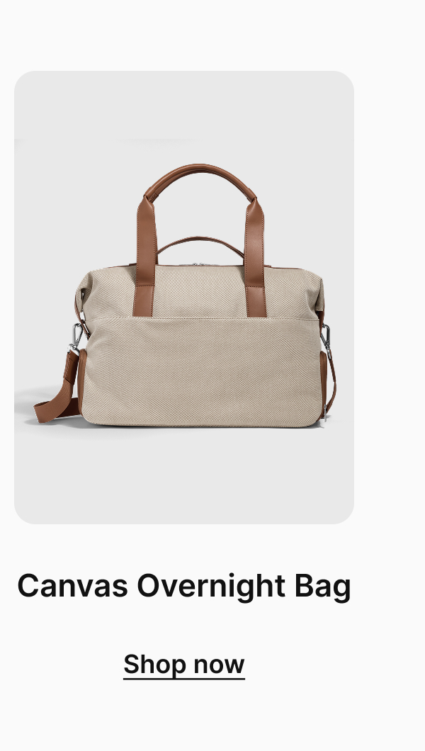 Canvas Overnight Bag