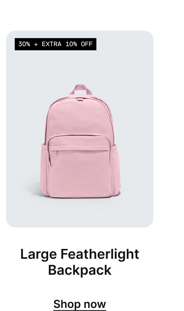 Large Featherlight Backpack