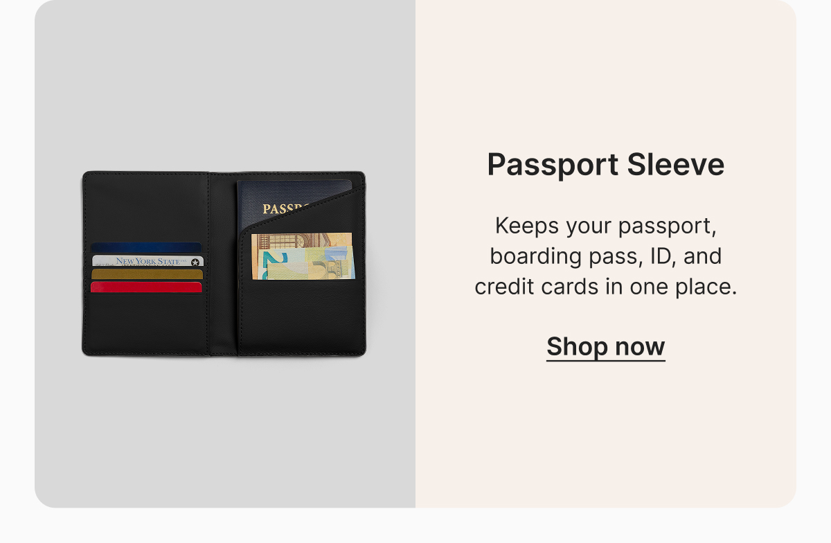 Passport Sleeve